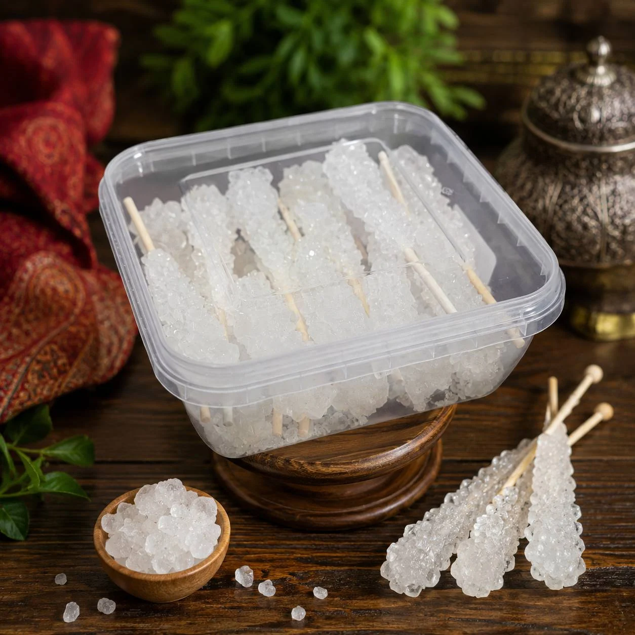 خرید نبات شاخه سفيد 700 گرمي ماه باجی